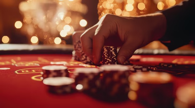 Dream Gaming live baccarat table with professional dealer and HD multi-camera setup